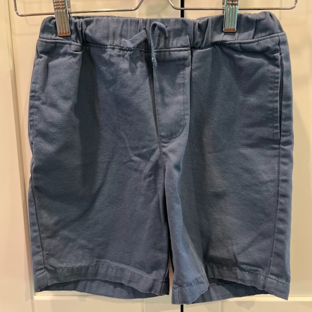 Nordstrom Rack Boys' Twill Drawstring Shorts - Blue - Size Medium (8/10)
